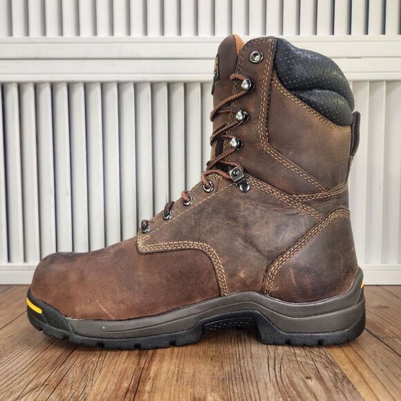Carolina CA8521 8" Waterproof 600g Insulated Broad Comp Toe Work Boots Mens 9 EE - Picture 6 of 11